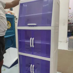 Tabitha Rak Festa Kabinet Food Storage & Dish Rack 2 in 1 Multi Purpose Premium Modern dan Elegan 40x28x63cm Rak Penyimpanan Multifungsi Furnitur