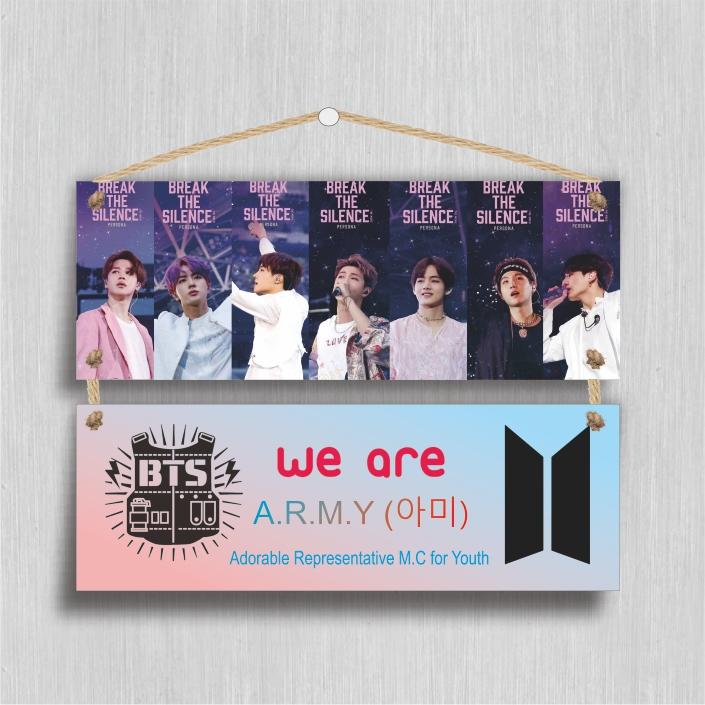 Fankit hiasan dinding BTS series 5