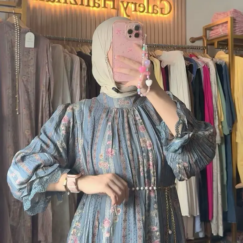 kirana etnik salur denim