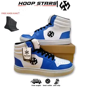 sepatu basket olahraga HOOP STARS original