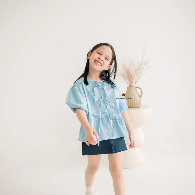 Atasan Anak Wanita / Blouse Anak Perempuan Style Korea Kekinian H.25 2