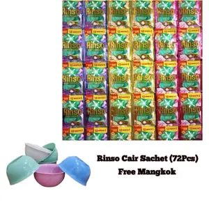 RINSO CAIR KEMASAN RP 500 ISI 72 PCS, ISI 52 PCS, ISI 42 PCS, ISI 36PCS, ISI 18 PCS MURAH