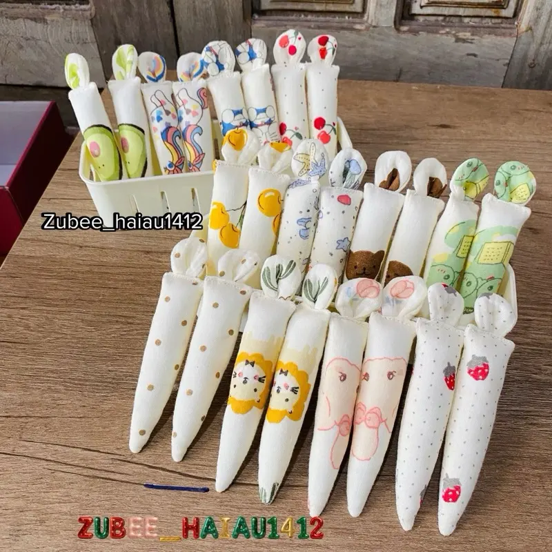 Set 2chiếc Cà rốt đồ chơi cầm tay cho trẻ sơ sinh và trẻ nhỏ Sticker