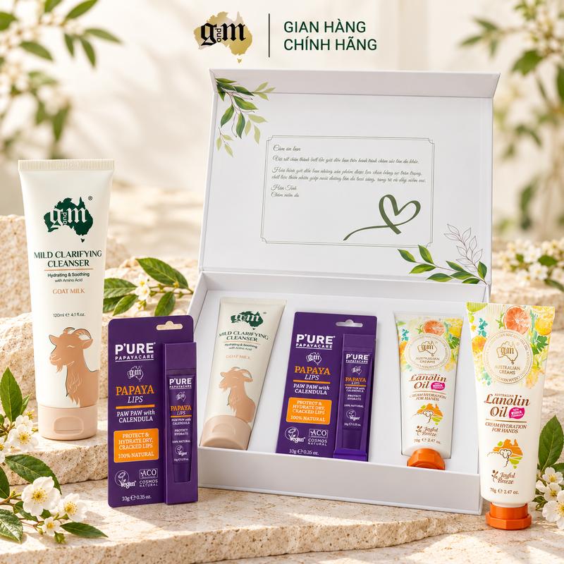 Set quà 20/10 dưỡng ẩm toàn diện G&M Cosmetics
