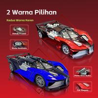 Gambar Mobil Sport Remote Control dengan Asap & Pintu Terbuka - RC Super Keren, Charger USB, Lampu LED, Hadiah untuk Anak 3+ Tahun - Biru dari Habibi toys_NEW Kota Administrasi Jakarta Timur 5 Tokopedia