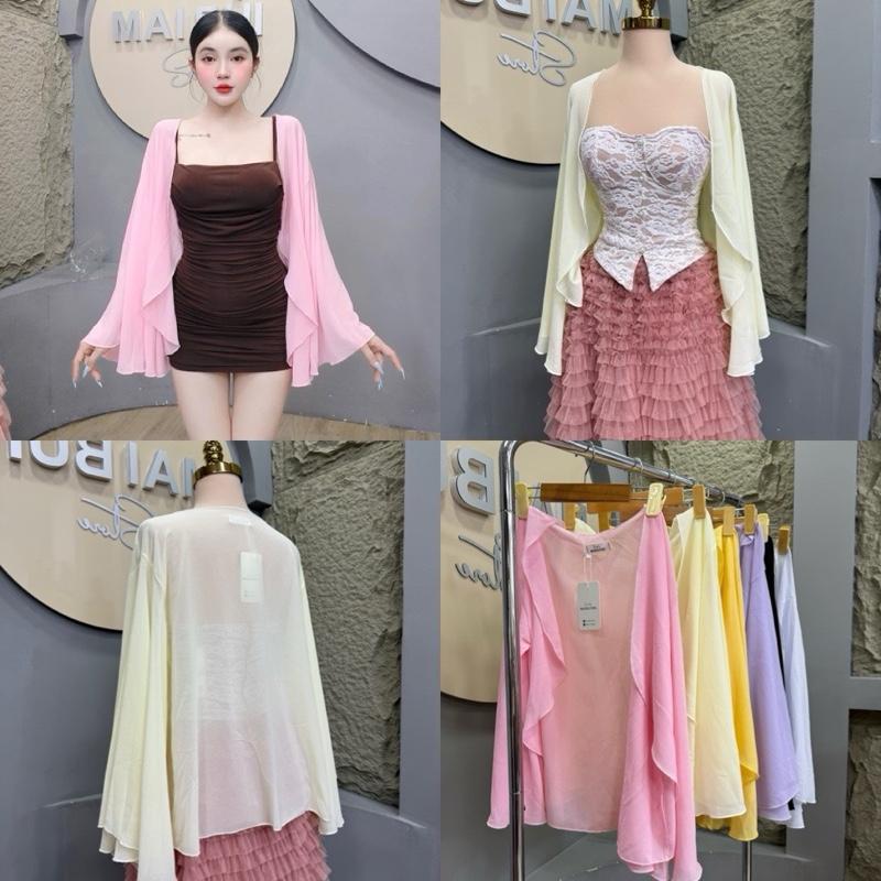  K12 - Áo Khoác Lụa Tay Cánh Tiên Mai Bùi Store 