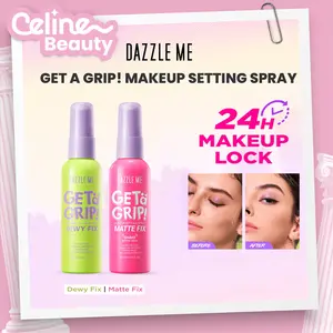 DAZZLE ME Get a Grip! Makeup Setting Spray Matte Fix Smooth Matte Finish Triple-Proof Makeup Lock Oil