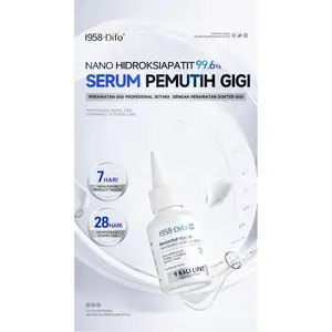 1958 Difo Serum Pemutih Gigi Regenerasi Enamel 99.6% Nano Hidroksiapatit 30ml untuk Pemutih Gigi dan Memperbaiki Enamel Gigi