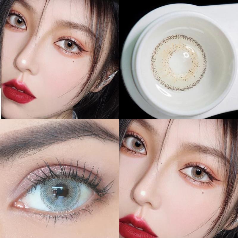 Mysticeyes Softlens - Himalaya Brown Russian Brown Olivia Sugar Normal Contact lens Soflen Lensa 4