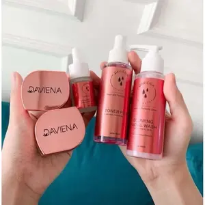 SkinCare Daviena Glowing Series 1 Paket Untuk Kulit Sensitif