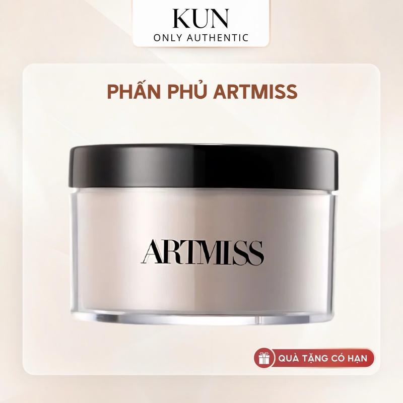 Phấn phủ bột Artmiss kiềm dầu lâu trôi mỏng mịn Trang Điểm Mỹ Phẩm Cosmetic Women Nữ