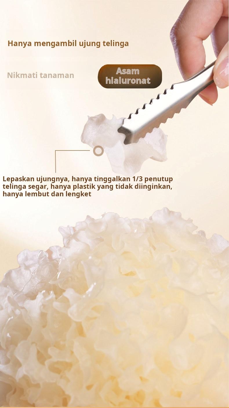 Sarapan instan, tidak perlu dimasak, sup kurma merah, beri goji, umbi bunga lili, dikemas individual, bisa diminum kapan saja, kaya kolagen, perawatan kulit, mendukung pencernaan, sehat & rendah gula.