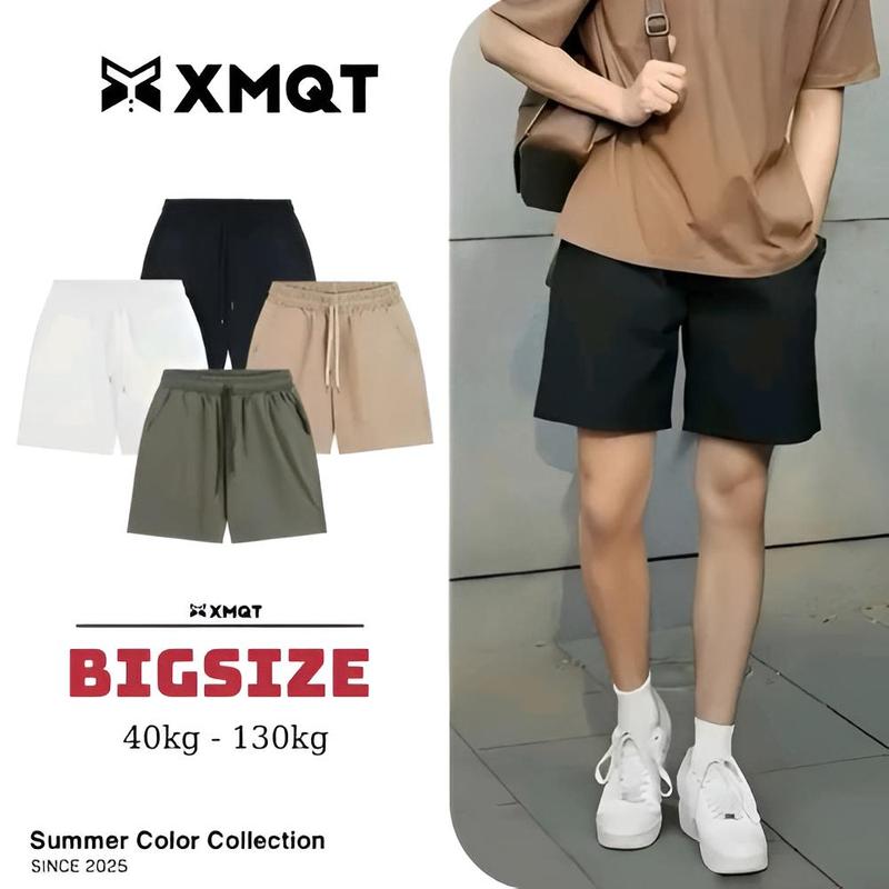 BIGSIZE Quần Short KAKI Dù XMQT Dáng Trên Gối Menswear Nam