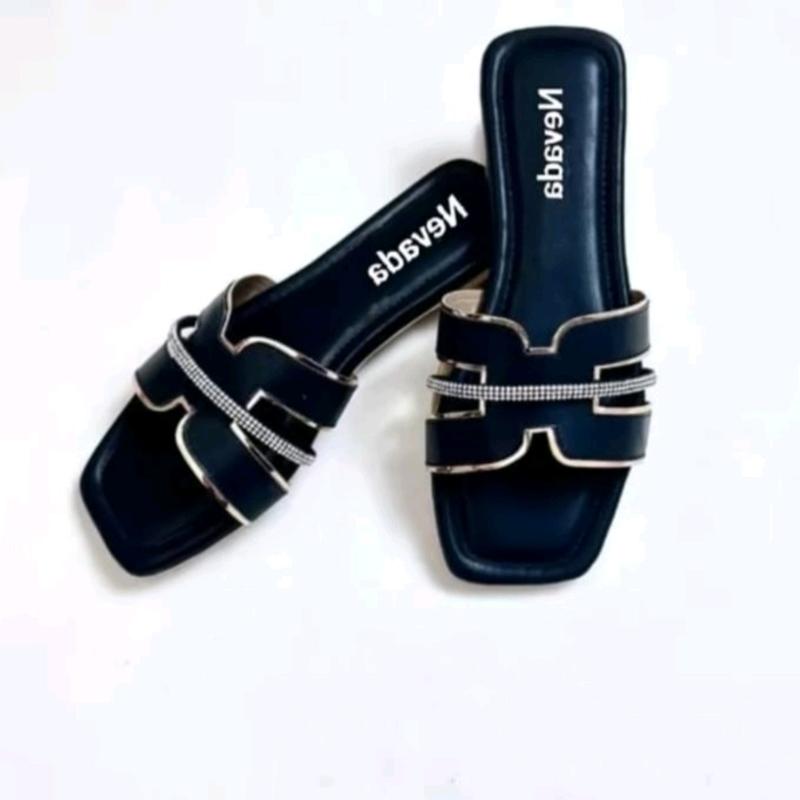 Sandal Wanita Slop H Blink Blink Model Terbaru Karet - Sendal, Shoes tali 3