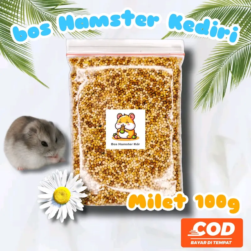 Camilan Hamster millet 100g additional 0