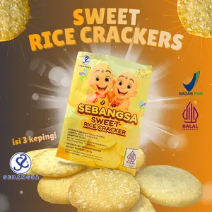 SEBANGSA SWEET RICE CRACKERS CAMILAN GURIH MANIS DAN RENYAH HALAL BPOM