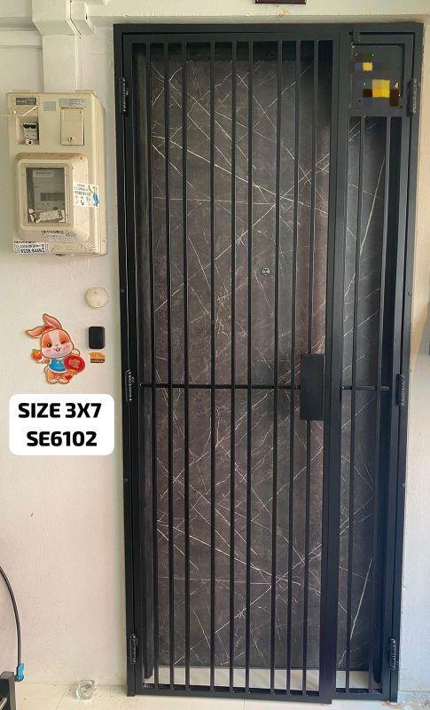 Product Introduction of EAZEA Push Pull Bundle of 3 (Mild Steel Gate + Digital Gate Lock + Fire Rated Digital Door Lock) 31