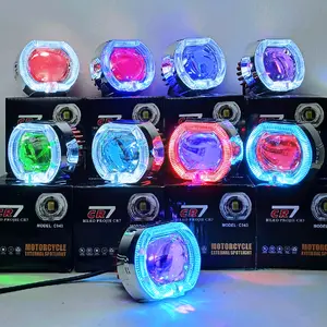 CR7 Projie Biled Cut Off Mini 2.5 Inch D2 D3 Jauh Dekat 30 Watt Waterproof Plus Devil