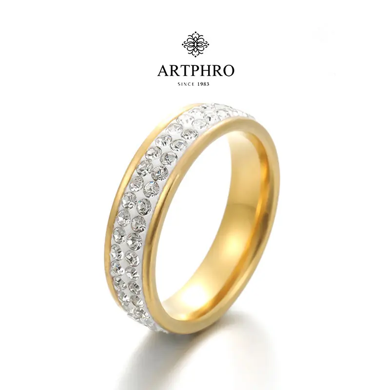 ARTPHRO Titanium steel ring for Men and Women