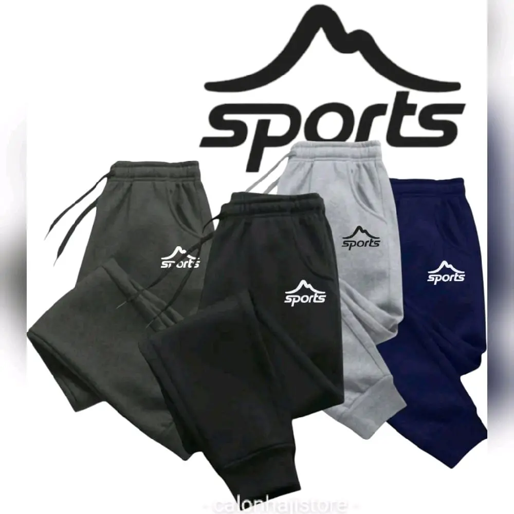 {TOP SELLER} Celana Jogger Anak Terbaru Olahraga Unisex Laki Laki Perempuan Abu  Outdoor Fashion