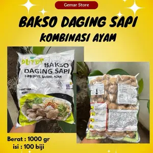 Bakso Sapi Mix Ayam isi 100 Enak Termurah Daging Food