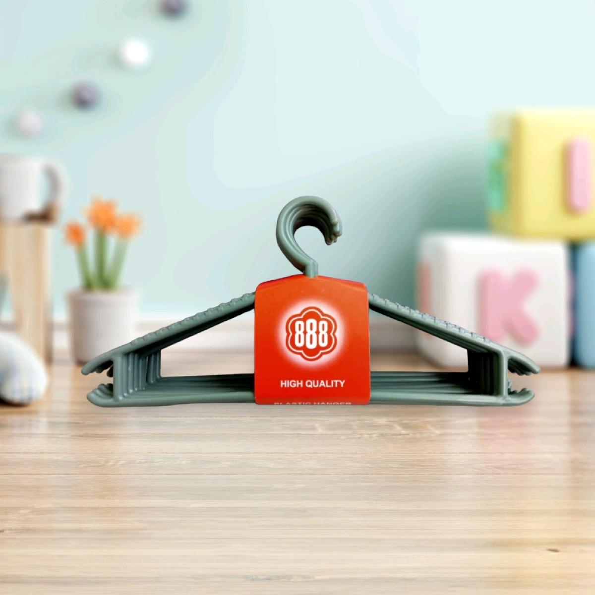 GANTUNGAN BAJU PLASTIK/HANGER PLASTIK (12 PCS) Hanger Emas Buah Pakaian