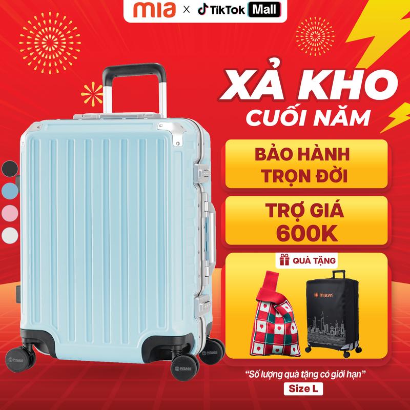    VALI DOANH NHÂN  Vali Pisani URI BR10 Size 28 Vali kéo du lịch Chất liệu nhựa PC cao cấp bất chấp mọi va đập Khoá khung nhôm cao cấp tránh cậy rạch có thể ngồi lên 80-100kg Khoá số TSA chuẩn HOA KỲ - Vali MIA MIỄN PHÍ BẢO HÀNH TRỌN ĐỜI. 