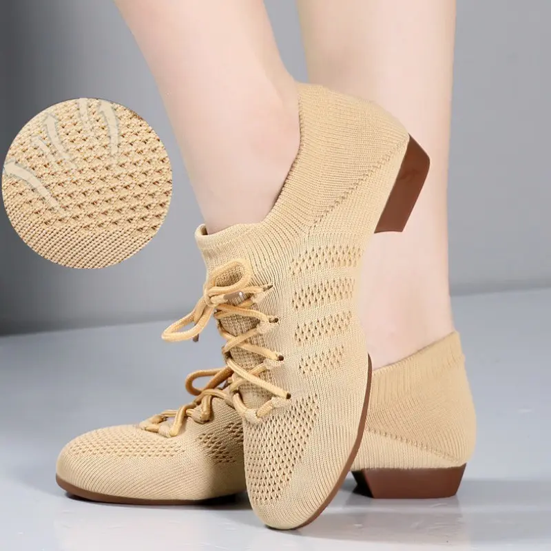 Sepatu Dansa Latin Wanita / Sepatu Dansa / Line Dance Latin Dance Low Heel Shoes / Sepatu Dansa Jazz Wanita