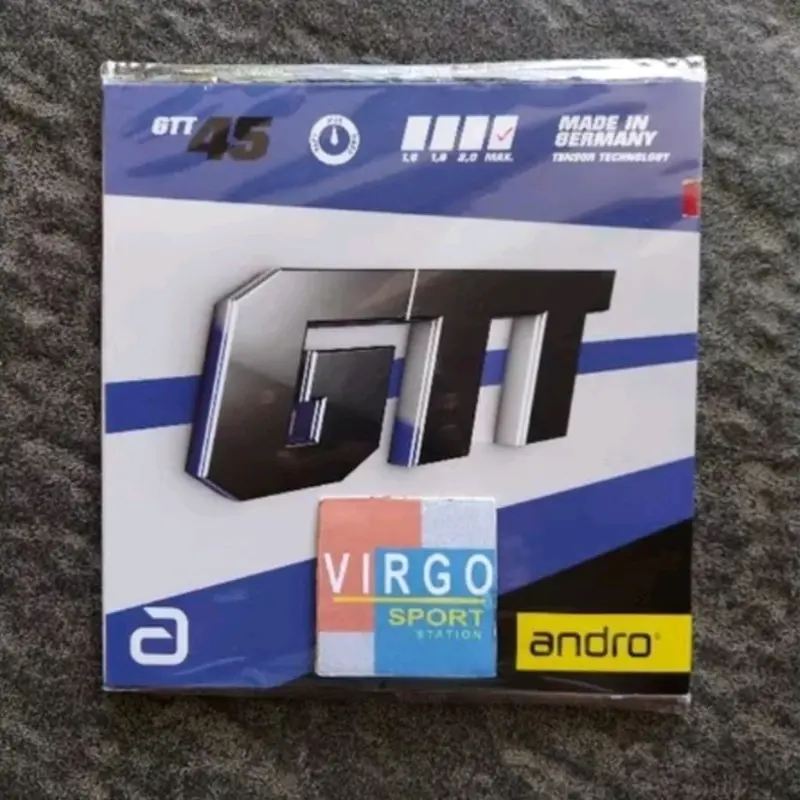 Andro GTT 45 karet bat bet pingpong tenis meja 100%ORIGINAL!! 2