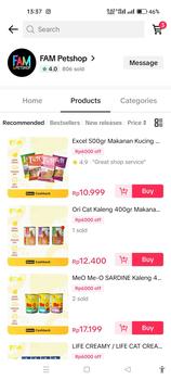 Product Review of Ori Cat Kaleng 400gr Makanan basah Kucing Oricat from A**I 0