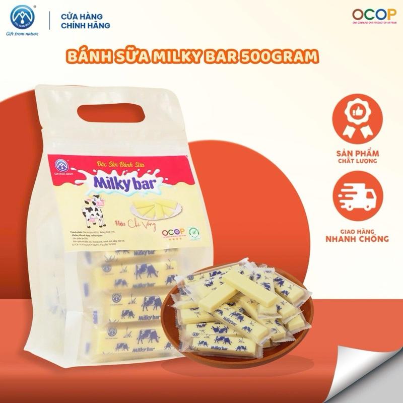 Bánh Sữa Ba Vì Milky Bar túi 500g SỮA CHỊ VÀNG OFFICIAL