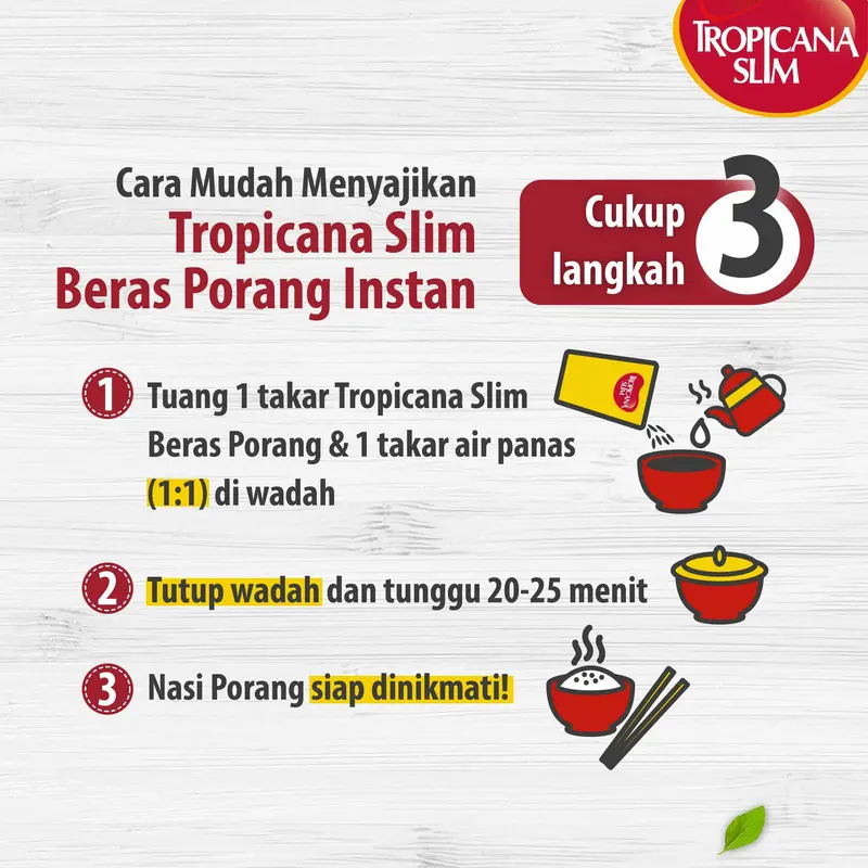 Tropicana Slim Beras Porang Instan 1000 G (12 Pouch) 2