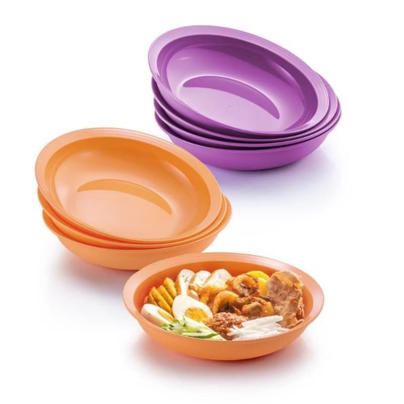 Tupperware Plate O Bowl 700 ml (4pcs) - TikTok Shop Malaysia