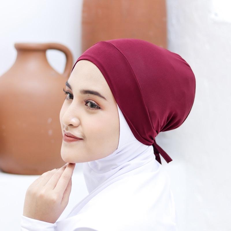 Ciput Tali Jersey Premium Anti Pusing dengan Ukuran Kepala Yang Bisa Disesuaikan 0