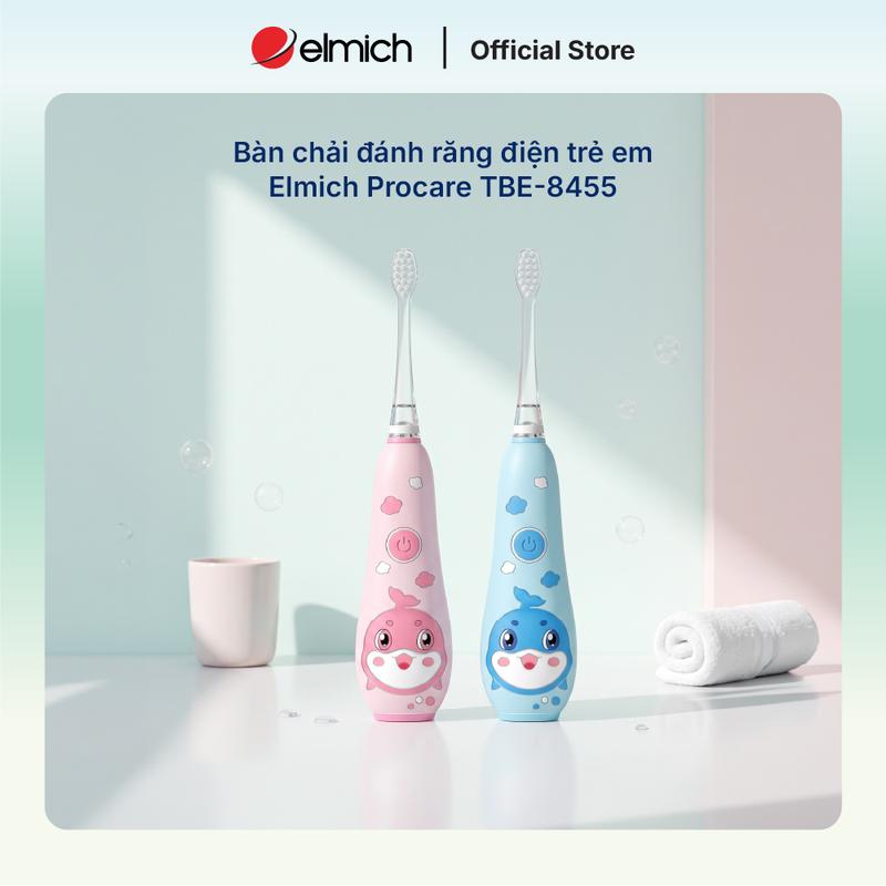 Bàn chải đánh răng điện trẻ em Elmich Procare TBE-8455