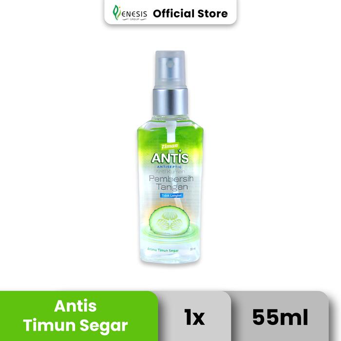 Gambar Antis Hand Sanitizer Botol Spray Timun 55 ml dari Enesis Group Kota Administrasi Jakarta Timur Tokopedia