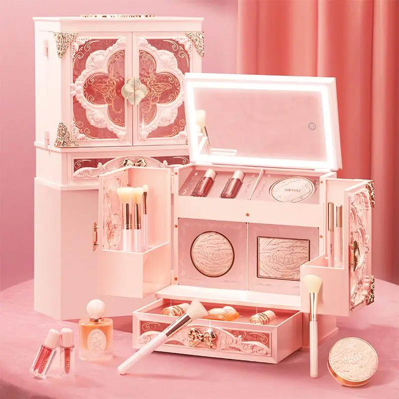 High end and luxurious MEIYU,YOULIYOULA, HLOFF,O'CHEAL Makeup Gift