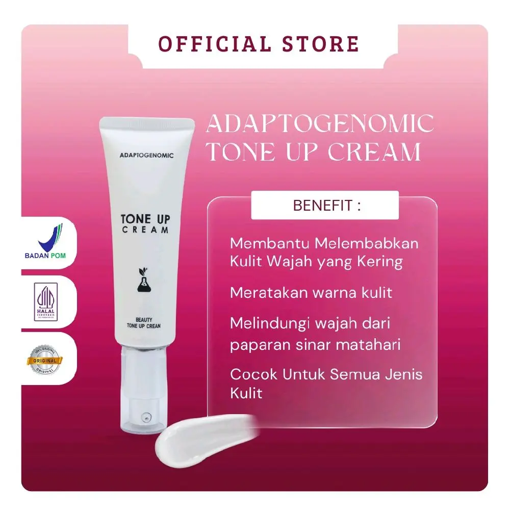 dr be glow tone up cream Semua Jenis Kulit