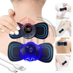 Alat Pijat Leher Punggung Elektrik Portabel EMS - Neck Massager Electric Stimulator