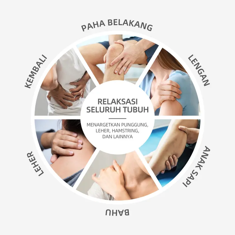GYMPRO CARE 1 Alat Pijat Getar Alat Pelangsing Portable Elektrik Body Massager 1