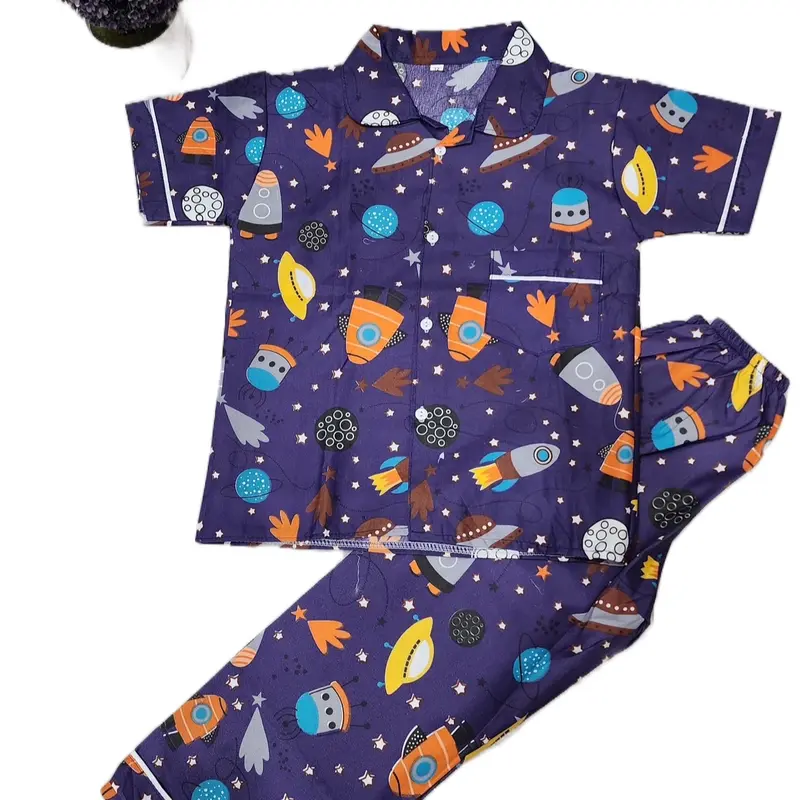 Baju tidur piyama  anak cowok cewek usia 1 sd 13 tahun 8