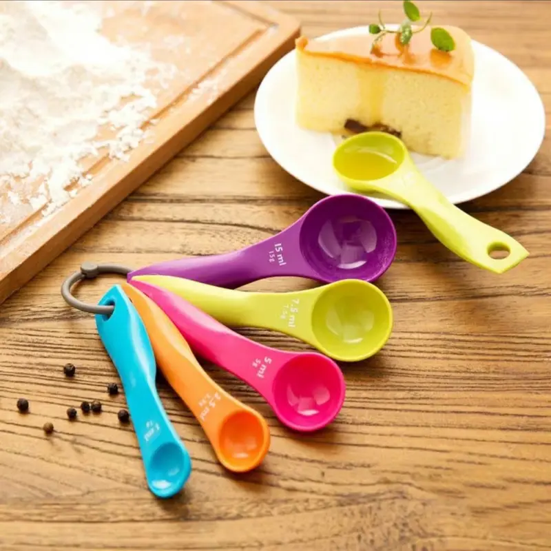 sendok takar bumbu ukur timbangan kue bumbu scale saus 1 set 5pcs Kitchenware 0