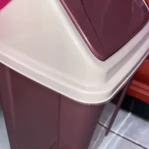 [PROMO 12.12] Tempat Sampah Cokelat Buka Tutup Volume 5 10 15 Liter Original