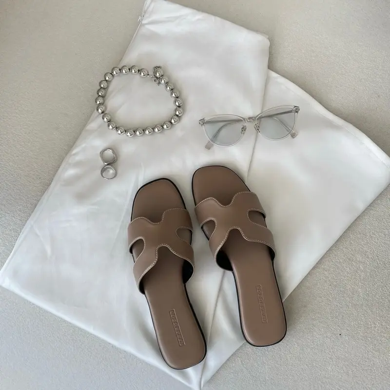Nakedsol Eden Slides 2.0 (White, Oat, Ocean, Brown, Tan) 4