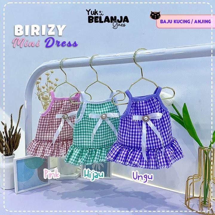 Product Introduction of Bakuta Birizy Mini Dress baju kucing anjing [ Size S - XL ] baju kucing anjing lucu dan murah 1