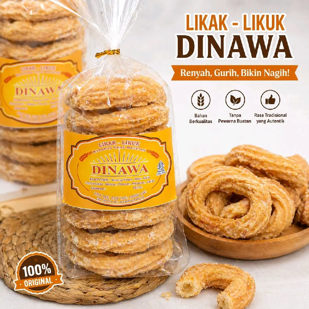 likak likuk Dinawa kemasan ekonomis
