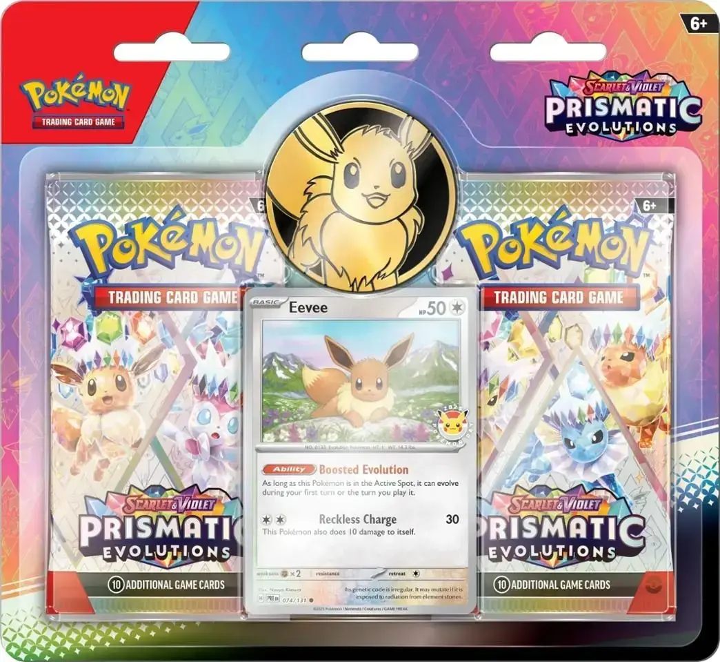 Pokemon TCG Prismatic Evolutions 2 Pack Blister