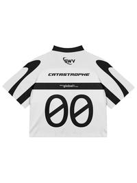 Gambar SWAVIEE Jersey Boxy Oversize Catastrophe White Unisex - M dari Swaviee Kab. Bandung 2 Tokopedia