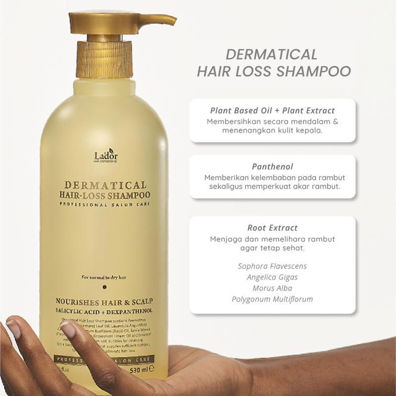 Lador Dermatical Hair Loss Shampoo 530mL 4