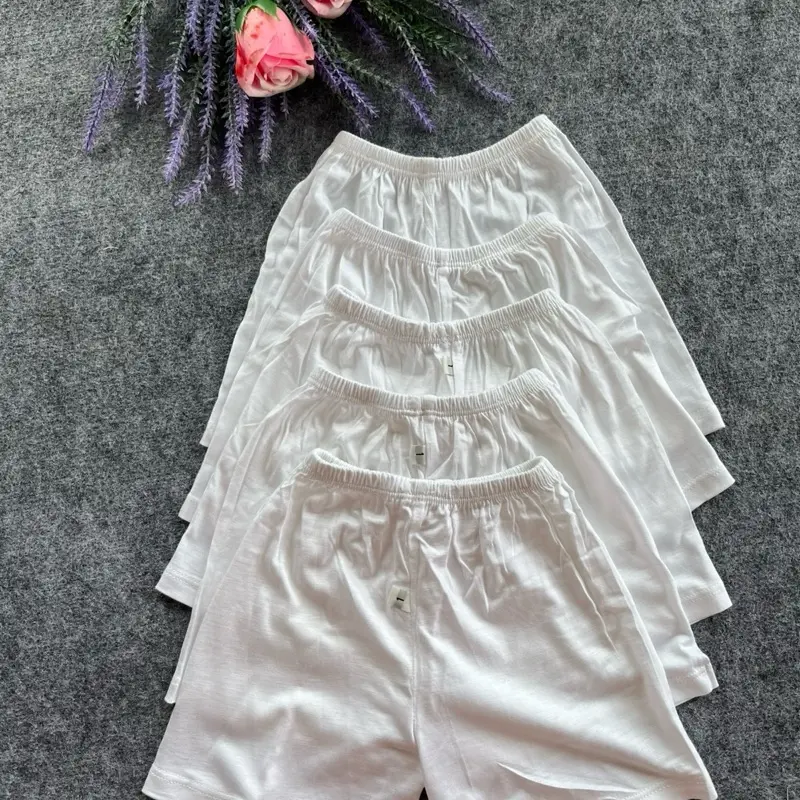 Combo 5 Quần Đùi Thun Cotton Mát Cho Bé 0-9 Tháng - Mát Mịn, Êm Dịu, Thoải Mái